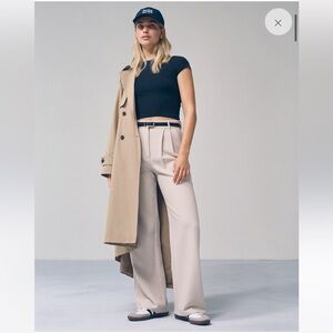 SOLD Abercrombie & Fitch Sloane Tailored Wide Leg Pant
